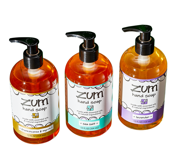 Infuse Routines with Zum Hand Soap.