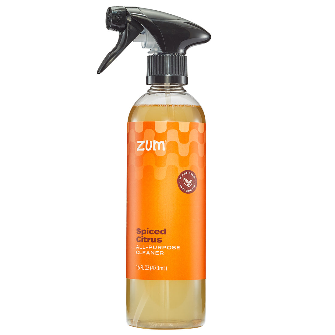 Zum Spiced Citrus all-purpose cleaner bottle on a white background