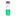 Bottle with a purple cap and green label on a white background