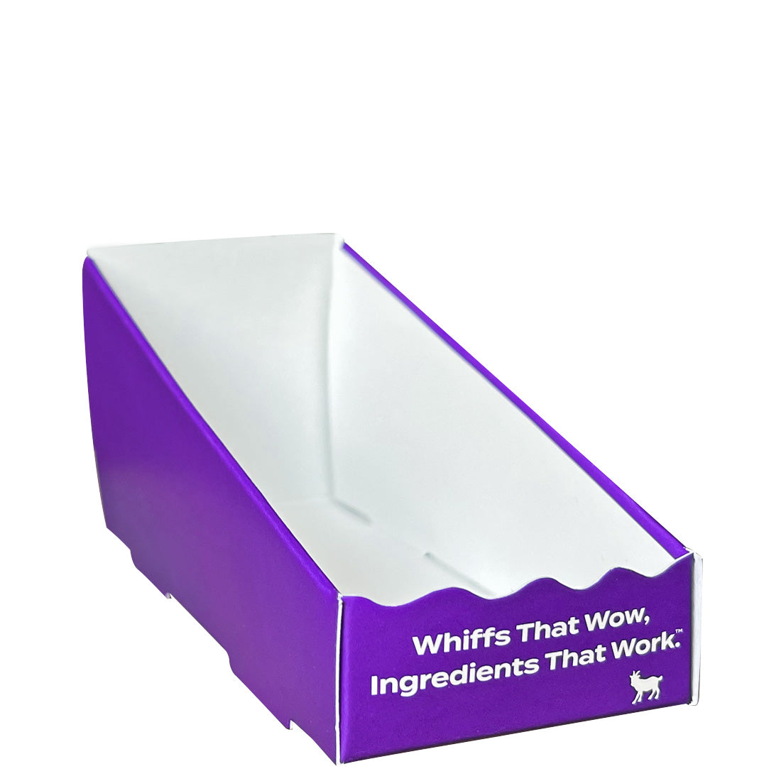 Empty purple box