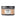 7 oz Amber Candle in a black tin with brown and white label that has circular designs.