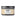 Side view 7 oz Frankincense & Myrrh Candle in a black tin with brown and white label that has circular designs.