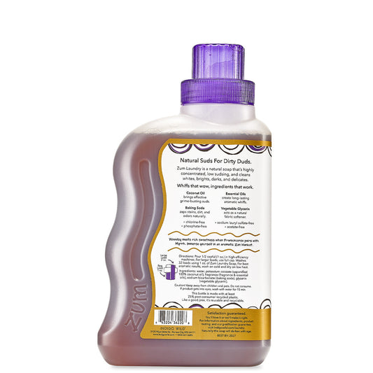 Frankincense &  Myrrh 32 oz. Zum Laundry Soap